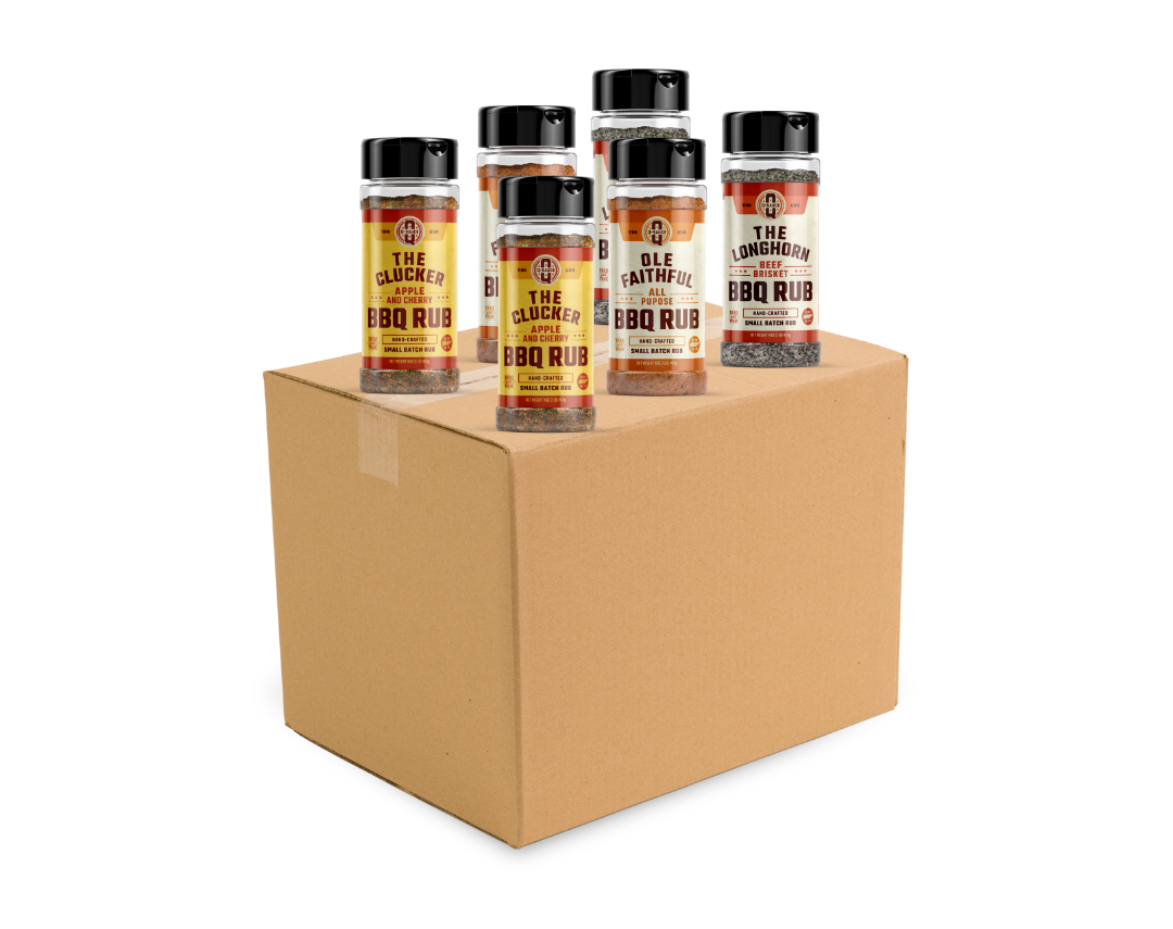 Half Case Assorted Rubs
