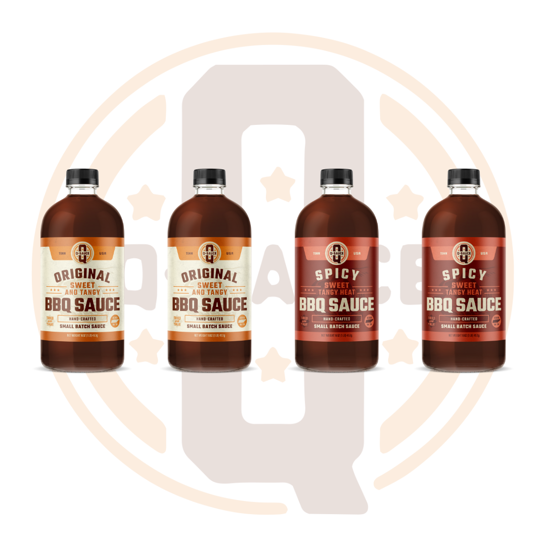 Q Sauce Mixed Sauce 16oz - 4 pack