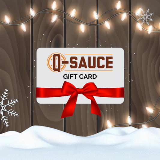 Q Sauce Christmas Gift Card