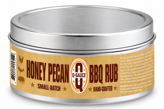 Honey Pecan BBQ Rub Tin